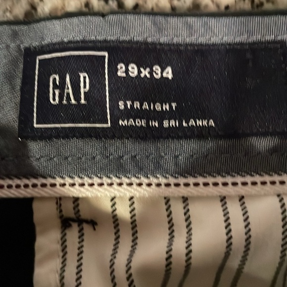 Gap Black Straight Khaki‎ Pants - Picture 6 of 8